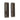 Frelan Hardware - Burlington Sliding Door Flush Pull Handles - Turn & Release - Rectangular; #finish_dark-bronze