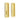 Frelan Hardware - Burlington Sliding Door Flush Pull Handles - Turn & Release - Rectangular; #finish_satin-brass