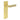 Frelan Hardware - Burlington Kensington Door Handles - Pair - Lock; #finish_satin-brass