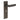 Frelan Hardware - Burlington Kensington Door Handles - Pair - Lock; #finish_dark-bronze