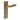 Frelan Hardware - Burlington Kensington Door Handles - Pair - Lock; #finish_antique-brass