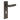 Frelan Hardware - Burlington Kensington Door Handles - DIN Standard - Pair - Euro Lock; #finish_dark-bronze