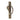 Frelan Hardware - Burlington Rectangular Sliding Door Edge Pull - Single; #finish_antique-brass