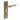 Frelan Hardware - Burlington Westminster Door Handles - Pair - Euro Lock; #finish_antique-brass