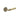 Frelan Hardware - Burlington Westminster Door Handles on Rose - Pair - Chamfered Rose; #finish_antique-brass