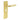 Frelan Hardware - Burlington Westminster Door Handles - Pair - Euro Lock; #finish_satin-brass