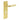 Frelan Hardware - Burlington Westminster Door Handles - DIN Standard - Pair - Euro Lock; #finish_satin-brass