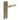 Frelan Hardware - Burlington Westminster Door Handles - Pair - Lock; #finish_antique-brass