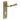 Frelan Hardware - Burlington Highgate Door Handles - DIN Standard - Pair - Euro Lock; #finish_antique-brass