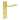 Frelan Hardware - Burlington Highgate Door Handles - Pair - Euro Lock; #finish_satin-brass