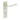 Frelan Hardware - Burlington Highgate Door Handles - Pair - Euro Lock; #finish_satin-nickel