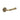 Frelan Hardware - Burlington Highgate Door Handles on Rose - Pair - Reeded Rose; #finish_antique-brass