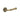 Frelan Hardware - Burlington Highgate Door Handles on Rose - Pair - Knurled Rose; #finish_antique-brass