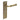 Frelan Hardware - Burlington Highgate Door Handles - Pair - Lock; #finish_antique-brass
