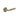 Frelan Hardware - Burlington Piccadilly Door Handles on Rose - Pair - Chamfered Rose; #finish_antique-brass