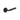 Frelan Hardware - Burlington Piccadilly Door Handles on Rose - Pair - Plain Rose; #finish_black