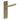 Frelan Hardware - Burlington Piccadilly Knurled Door Handles - Pair - Lock; #finish_antique-brass