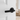 Frelan Hardware - Burlington Piccadilly Door Handles on Rose - Pair - No Rose; #finish_black