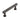 Frelan Hardware - Piccadilly Knurled Cabinet Knobs - Bar - 96mm ; #finish_dark-bronze
