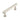 Frelan Hardware - Piccadilly Knurled Cabinet Knobs - Bar - 96mm ; #finish_satin-nickel