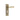 Frelan Hardware - Burlington Richmond Door Handles - DIN Standard - Pair - Euro Lock; #finish_antique-brass