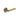 Frelan Hardware - Burlington Richmond Door Handles on Rose - Pair - Chamfered Rose; #finish_antique-brass