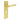 Frelan Hardware - Burlington Richmond Door Handles - DIN Standard - Pair - Euro Lock; #finish_satin-brass