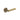 Frelan Hardware - Burlington Richmond Door Handles on Rose - Pair - Reeded Rose; #finish_antique-brass