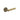 Frelan Hardware - Burlington Richmond Door Handles on Rose - Pair - Knurled Rose; #finish_antique-brass