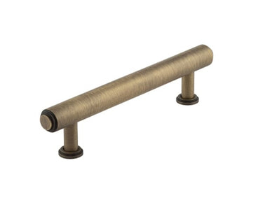 Frelan Hardware - Burlington Belgrave Cabinet Handles - Bar - 128mm; #finish_antique-brass