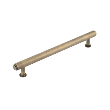 Frelan Hardware - Burlington Belgrave Cabinet Handles - Bar - 224mm; #finish_antique-brass