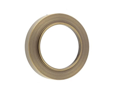 Frelan Hardware - Burlington Outer Rose for Escutcheons  - Plain Rose; #finish_antique-brass