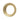 Frelan Hardware - Burlington Outer Rose for Escutcheons  - Chamfered Rose; #finish_satin-brass