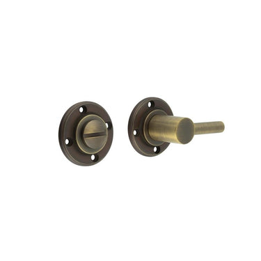Frelan Hardware - Burlington Easy Turn & Release - No Rose; #finish_antique-brass