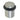 Frelan Hardware - Burlington Door Stop - Plain; #finish_satin-nickel