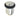 Frelan Hardware - Burlington Door Stop - Chamfered; #finish_polished-nickel