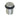 Frelan Hardware - Burlington Door Stop - Reeded; #finish_satin-nickel