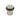 Frelan Hardware - Burlington Floor Mounted Door Stop - Round Knurled; #finish_satin-nickel