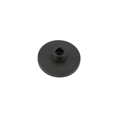 Frelan Hardware - Burlington Plain Bases for Wall Mounted Doorstops; #finish_black