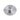 Frelan Hardware - Burlington Bases for Wall Mount Door Stop - Reeded; #finish_polished-nickel