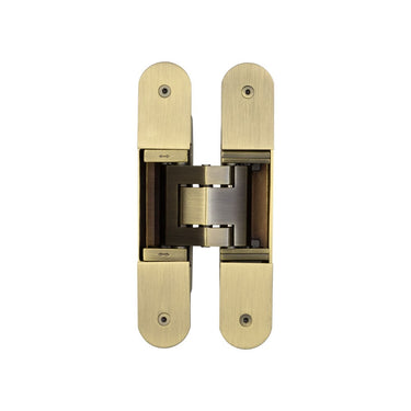 Frelan Hardware - Ghost Concealed Butt Hinges - 160mm; #finish_antique-brass