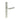 Frelan Hardware - CRES CR-101 Multipoint Door Handles - Pair - Backplate; #finish_satin-stainless-steel