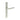 Frelan Hardware - CRES CR-102 Multipoint Door Handles - Pair - Backplate; #finish_satin-stainless-steel