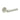 Frelan Hardware - CRES CR-103 Door Handles on Rose - Sprung - Pair - Round Rose; #finish_satin-stainless-steel
