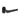 Frelan Hardware - CRES CR-103 Multipoint Door Handles - Pair - Oval Rose; #finish_black