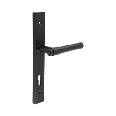 Frelan Hardware - CRES CR-103 Multipoint Door Handles - Pair - Backplate; #finish_black