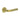 Frelan Hardware - CRES CR-104 Fixed Dead Door Handles - Pair - Round Rose; #finish_satin-brass