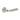 Frelan Hardware - CRES CR-104 Fixed Dead Door Handles - Pair - Round Rose; #finish_satin-stainless-steel