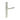 Frelan Hardware - CRES CR-104 Multipoint Door Handles - Pair - Backplate; #finish_satin-stainless-steel