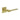 Frelan Hardware - CRES CR-105 Fixed Dead Door Handles - Pair - Square Rose; #finish_satin-brass